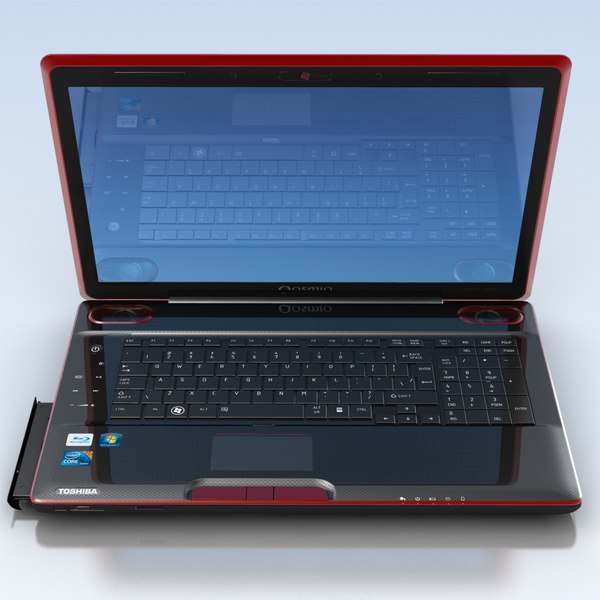 3ds max notebook toshiba qosmio x500 - Notebook TOSHIBA Qosmio X500.MAX... by 3DLocker